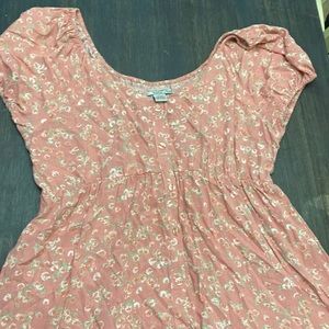 Women’s off the shoulder floral print dress